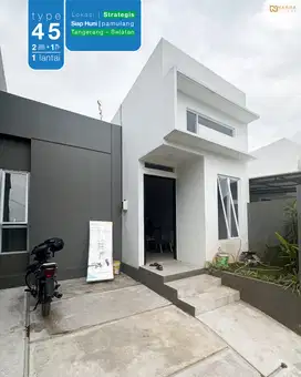 modern minimalis townhouse di Tangsel siap huni harga terjangkau