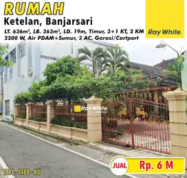 Dijual Rumah Luas, Bangunan Asri di Ketelan, Banjarsari
