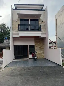 Rumah 2 lantai  on progress  jakarta timur bisa kpr harga 775 jutaan