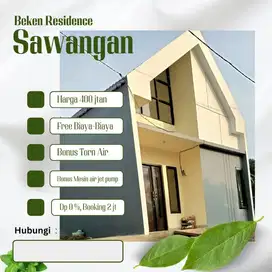 Rumah modern model Scandinavian di Sawangan Depok dekat pintu toll