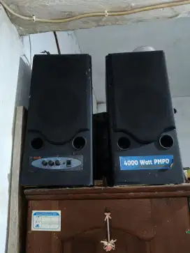 Audio aktif bekas