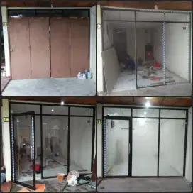 Kusen aluminium dan partisi