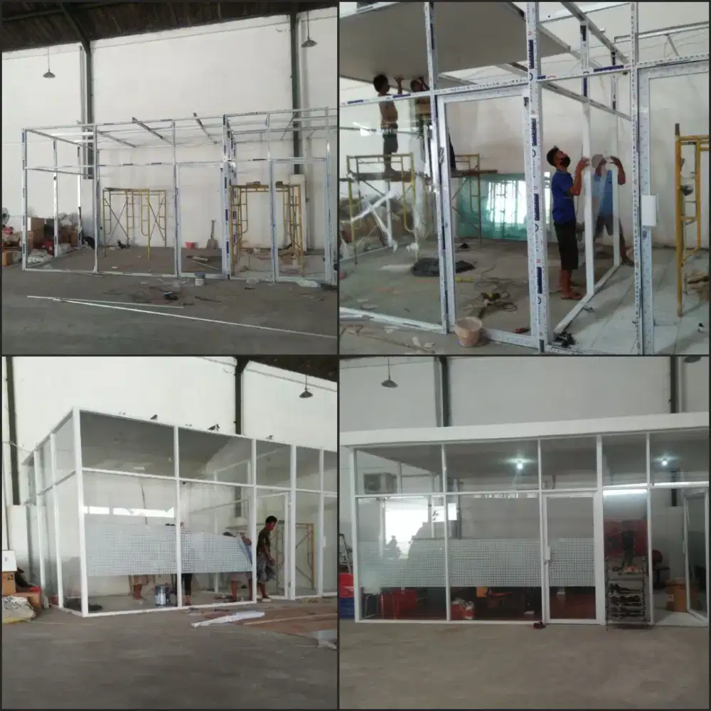 Kusen aluminium dan partisi