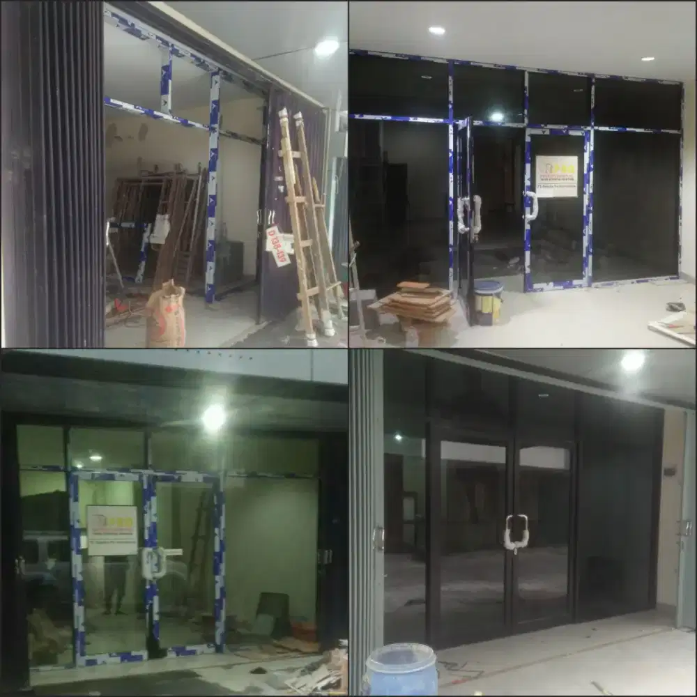 Kusen aluminium dan partisi