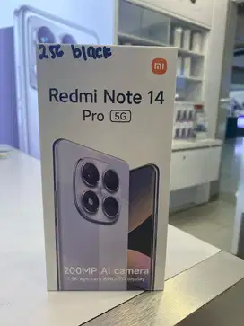 Xiaomi Redmi Note 14 Pro 5G 8/256 Black - Garansi Resmi