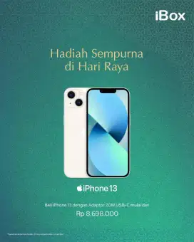 IPHONE 13 128 bergaransi