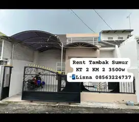 Rumah Disewakan di Tambak Sumur