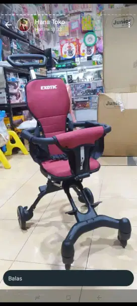 Stroller lipat exotic lw116