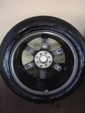 Jual Velg dan Ban TE 37 baru pakai 1bln velg mulus tanpa cacat ban
