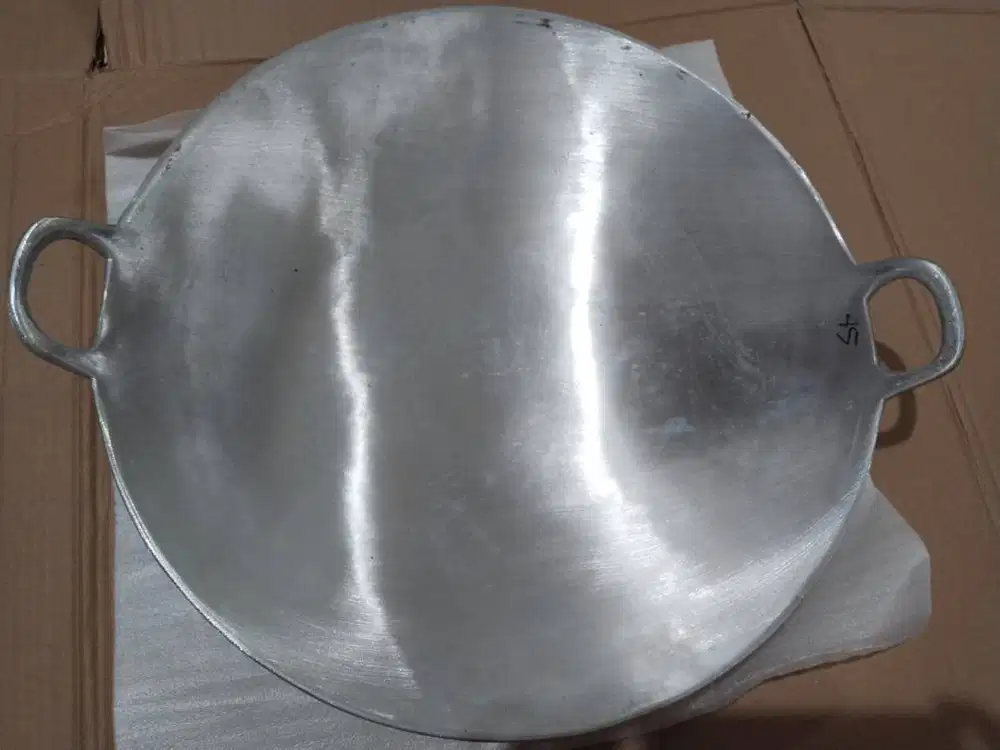 Wajan Kuali Sukabumi Alumunium Cor Tebal 45cm lokasi rsud cengkareng