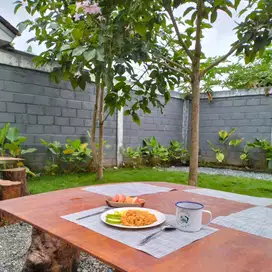 Istimewa, disewakan tanah / taman belakang rumah cocok untuk usaha