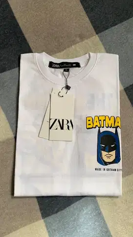 Kaos anak cowok Batman Zara original