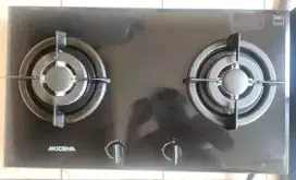 1 Set Kompor Tanam + Cooker Hood Modena