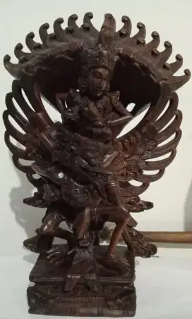 Patung kayu jati Bali