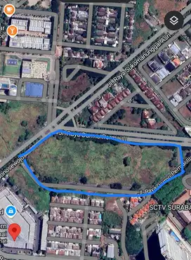 17 JT AN/M2! DIJUAL KOMERSIAL AREA RAYA DARMO PERMAI LOKASI STRATEGIS