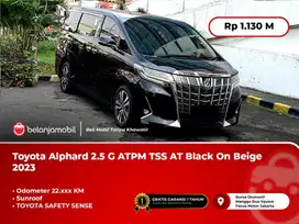[ PILOT SEAT ] Toyota Alphard 2.5 G ATPM TSS Black On Beige 2023/2024