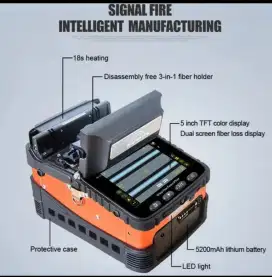 FUSION SPLICER MACHINE SIGNAL FIRE AI5/AI 5 FTTH FIBER SPLICING