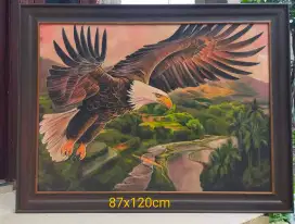 Lukisan Burung Rajawali