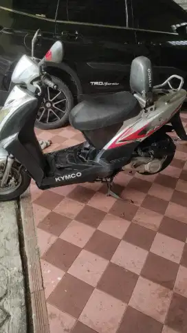 Kymco Free Ex 2006 original surat lgkp Upgrade tipis2 mesin CVT halus
