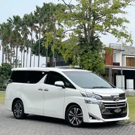 Vellfire G ATPM 2018 TSS Pajak Baru Km50rb Super Istimewa Alphard