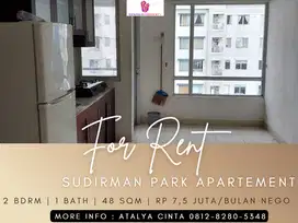 Disewakan Apartement Sudirman Park 2 Bedrooms Full Furnished