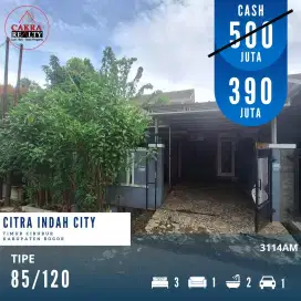 Rumah Boulevard Cluster 3 Kamar 85/120 di Citra Indah City Cileungsi
