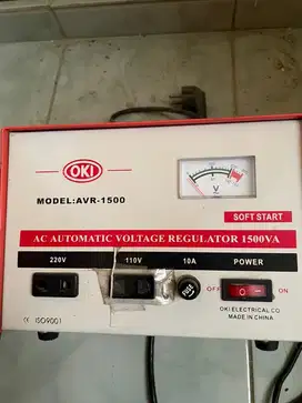 Menjual stabilizer merek OKI 1500 VA