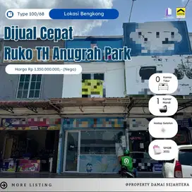Dijual Ruko Atau Townhouse Komplek Anugrah Park bengkong palapa