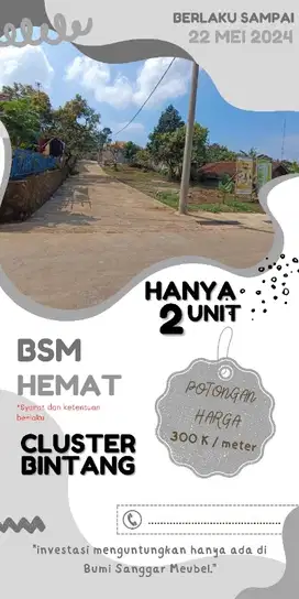 Promo   Tanah kavling siap bangun kontur datar