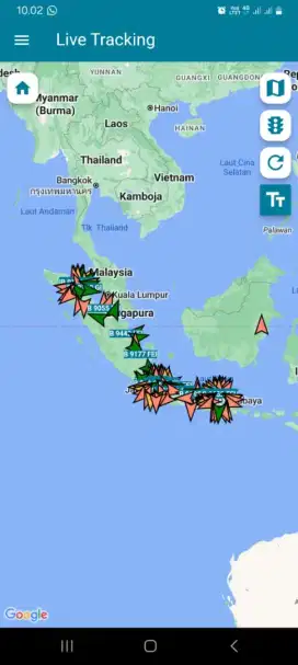 Gps tracker paket data 1 th