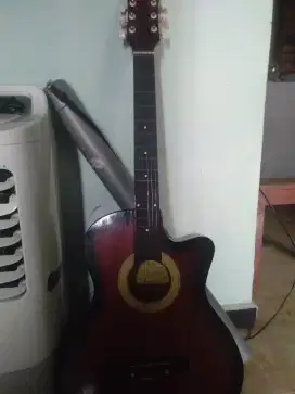 Jual gitar custom... Acoustiq