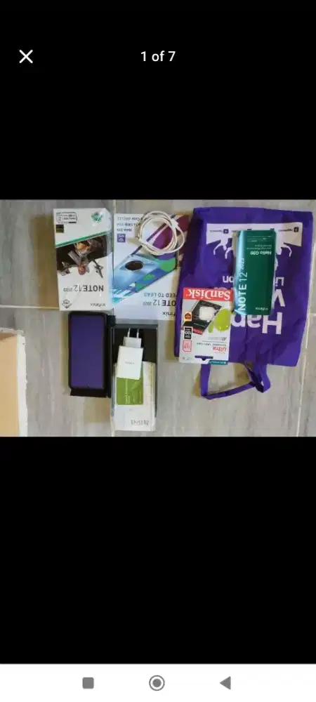 Infinix Note 12 2023 (6, 7 Amoled, Ram 13/384 Gb, batterai 5.000 mah)