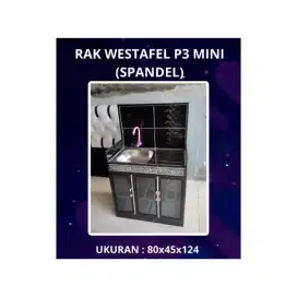 Rak wastafel pintu 3 Mini