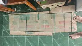 Aquarium buah kondisi mulus belum pernah pakai