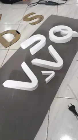 Huruf Timbul | Acrylic | Stainless