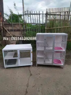 Kandang kucing minimalis yang elegan dan fungsional