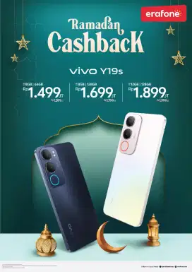 VIVO Y19s Tahan Banting 5500mAh