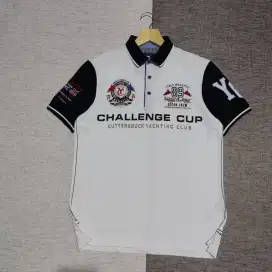 Kaos polo shirt Cutterbuck Challenge Limited Edition Original Second