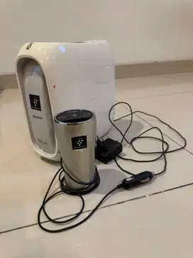 2 unit Sharp Plasmacluster Ion Generator IG-DX10