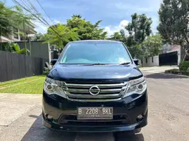 NISSAN SERENA 2.0 X AT 2016 HITAM KM 160rb (REAL)