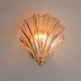 Lampu Dinding Lampu Kaca Kerang Samping Tempat Tidur / Ruang Tamu