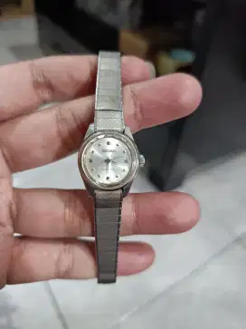 Jam Tangan Automatic Seiko silver Ladies