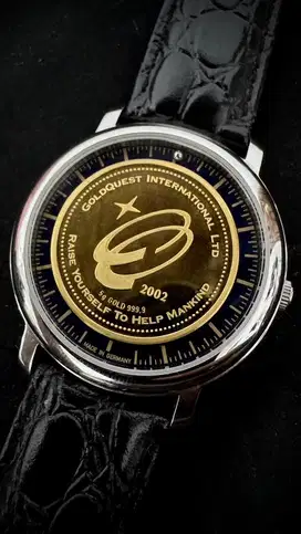 Jam Tangan Pria Goldquest Emas 24K