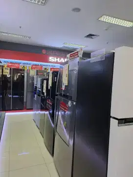 PROMO CICILAN KULKAS SIDE BE SIDE SHARP