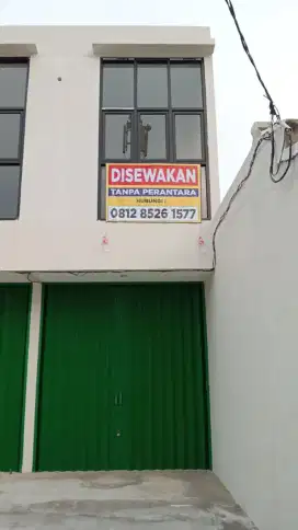 DISEWAKAN RUKO 2 LANTAI LOKASI STRATEGIS