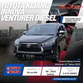 Toyota Kijang Innova Reborn Venturer 2.4 Diesel AT Tahun 2022