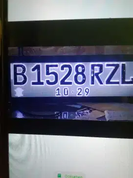 Variasi Plat Nomor Custom