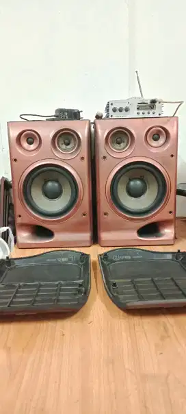Speaker sony dan SD FM power amplifier