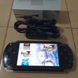 PSP FAT Tebel Mesin Awet Memory games 16gb Fullgame Plus Cassan Mantap