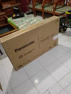 Panasonic google tv 43 inch 4k UHD baru